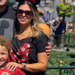 Disney woman’s tee.